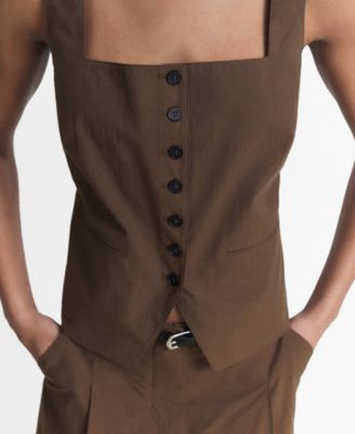 Women's Cotton Suit Vest
