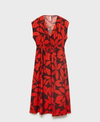 Women's Long Printed Dress