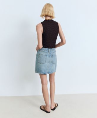 Women's Denim Short Skirt