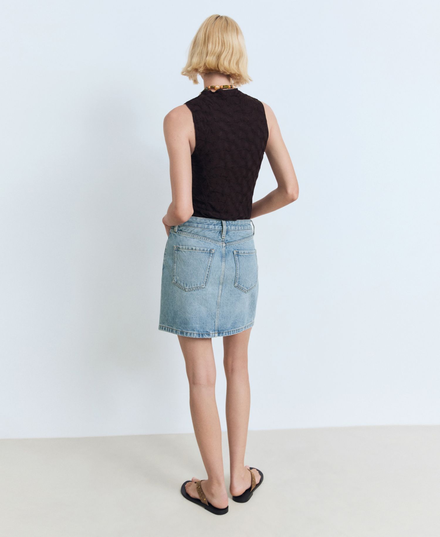 Women's Denim Short Skirt