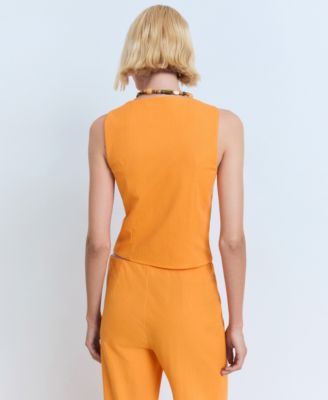 Women's Buttons Cotton Top