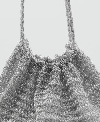 Women's Lurex Sack-Style Bag