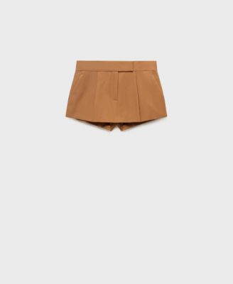 Women's Pleated Skirt Shorts