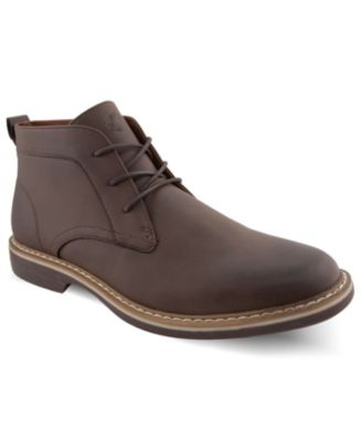 New w/Box Deer Stags Mark Cushioned Round Toe Lace-Up Dress Chukka Boot - Size 8 DEER STAGS Mens Brown Cushioned Mark Round Toe Lace-Up Dress  main image 2