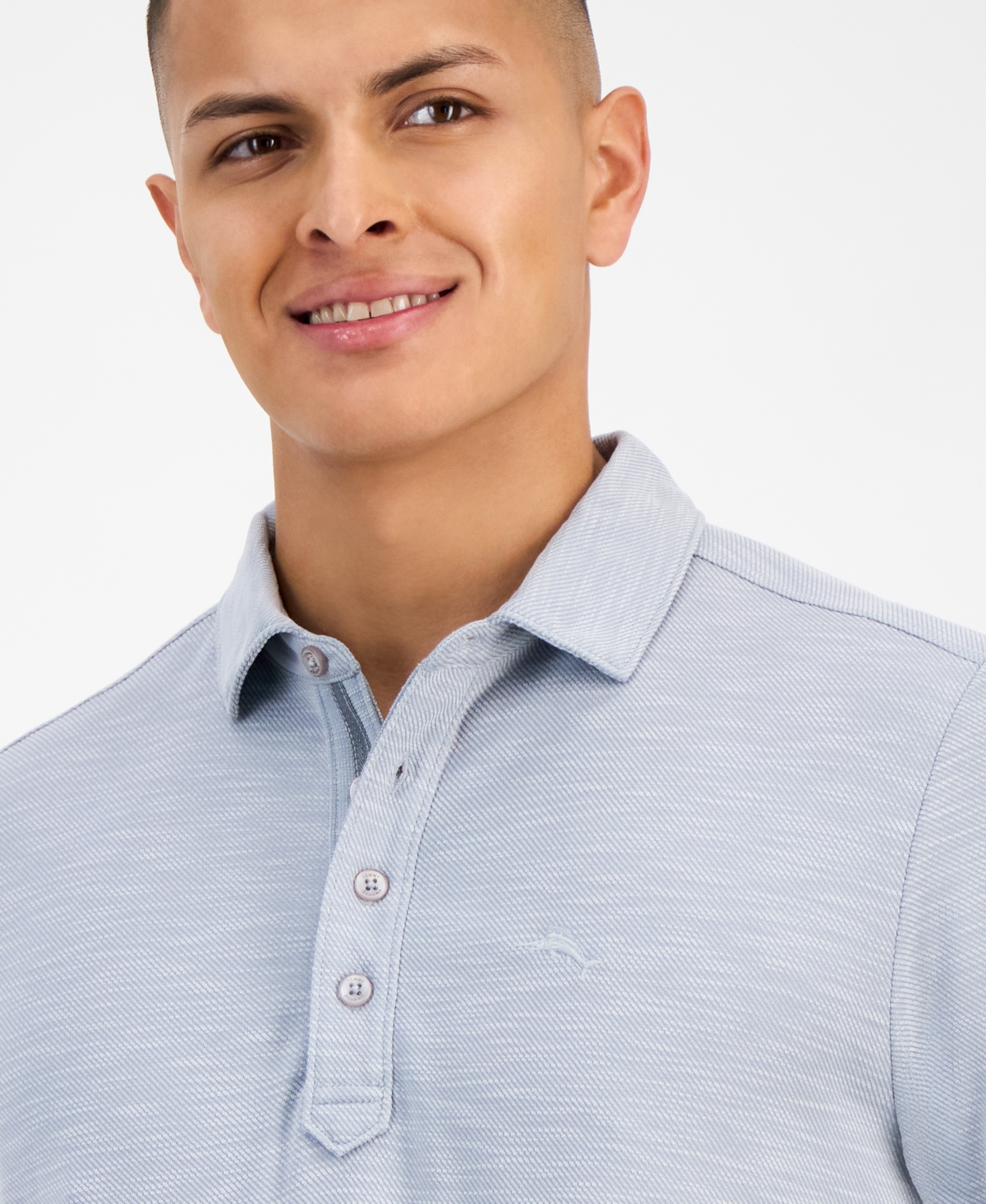 Tommy Bahama Men's Golden Sands Long-Sleeve Polo Shirt