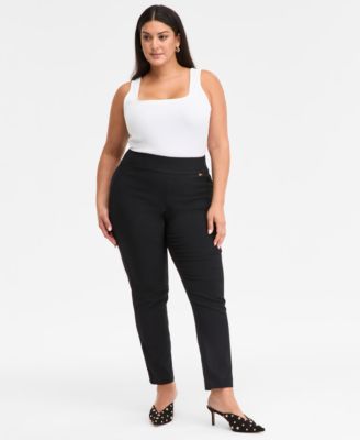 Plus Size Bengaline Skinny Pants