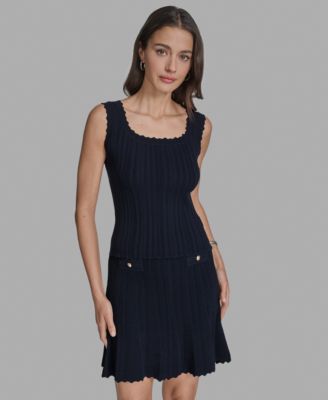 Women's Textured-Knit Tank