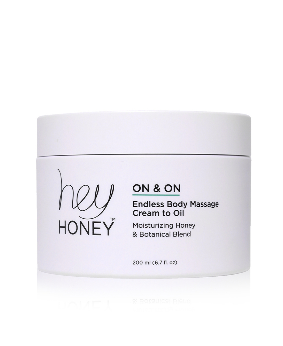 On and On Honey Cream to Oil Body Massage, 200 ml