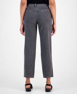 Women's Mid-Rise Relaxed Straight-Leg Jeans, Macy's Exclusive