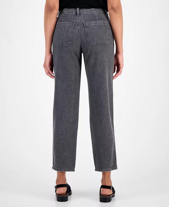 Women's Mid-Rise Relaxed Straight-Leg Jeans - thumbnail 4