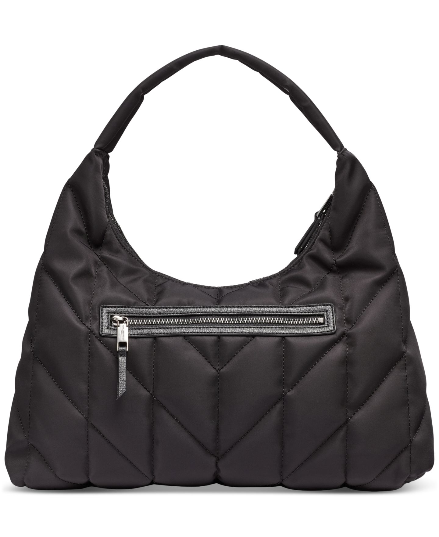 Женская сумка KARL LAGERFELD PARIS Voyage Hobo, цвет: Чёрный / Графитовый — фото 2