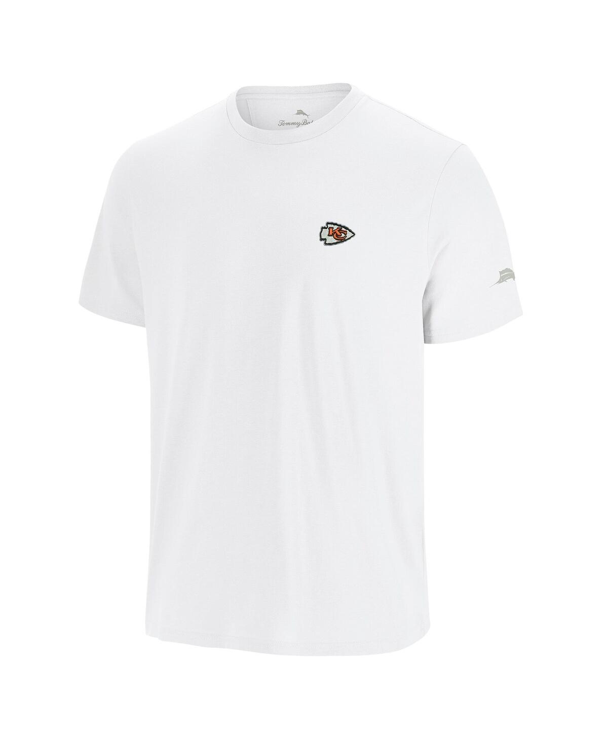 Tommy Bahama Men's White Kansas City Chiefs Sport Torch Down Graphic T-shirt In White