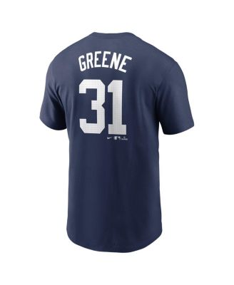 Men's Riley Greene Navy Detroit Tigers Fuse Name Number T-Shirt