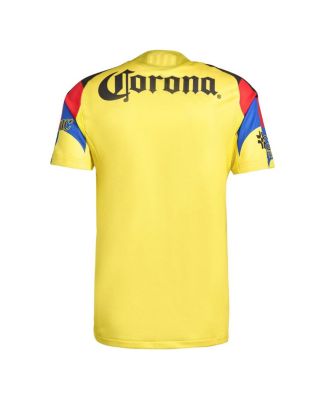 Men's Yellow Club America 2025/26 Home Authentic Jersey