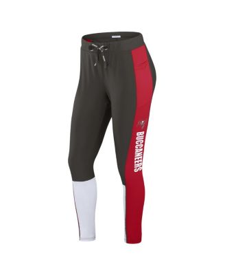 Women's Pewter/Red Tampa Bay Buccaneers Color-Block Leggings