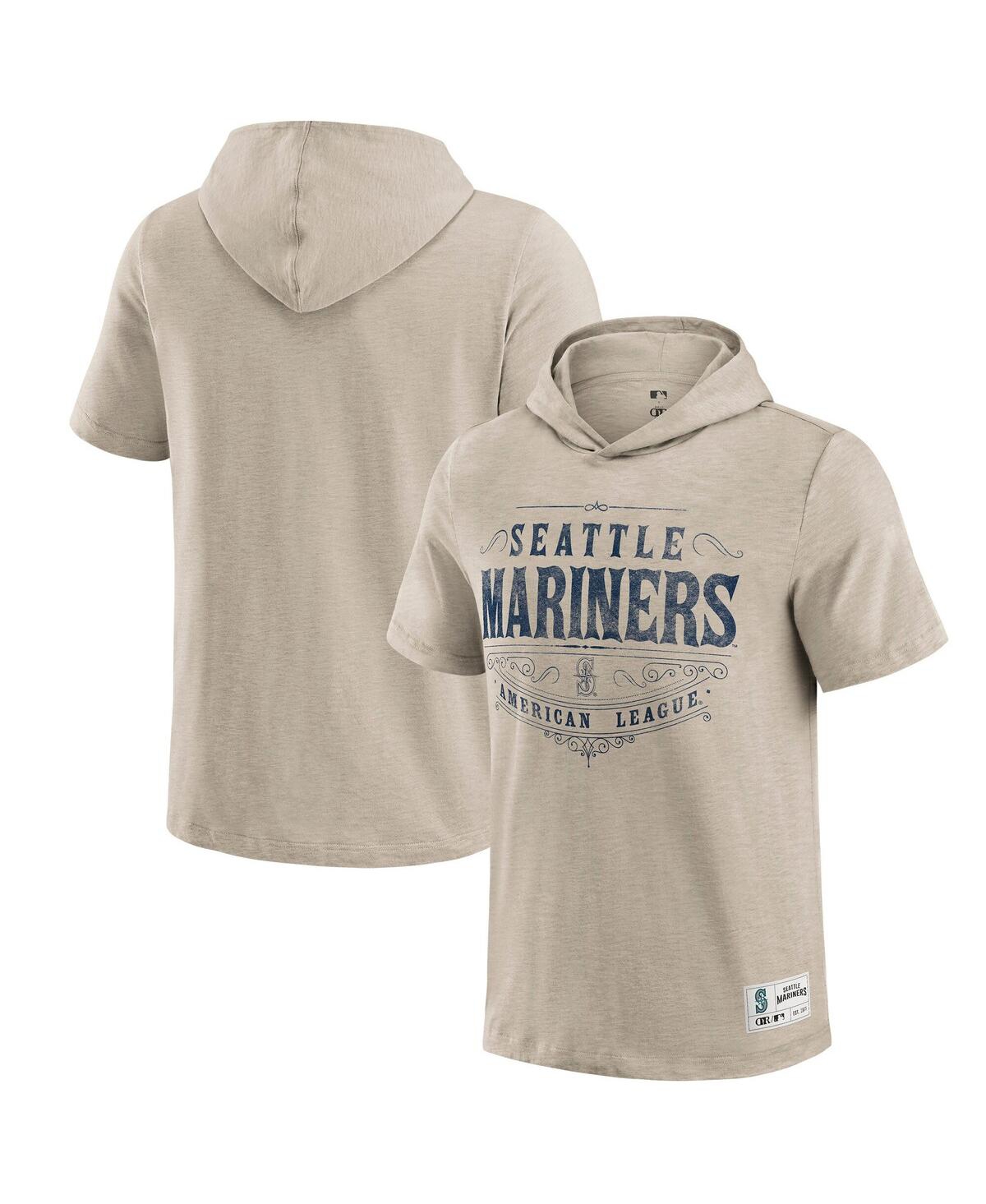 Darius Rucker Collection by Fanatics Men's Tan Seattle Mariners Hooded T-Shirt - Tan