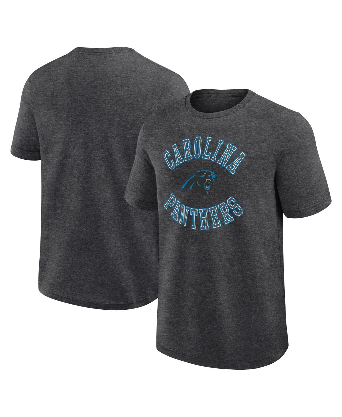 Men's Heather Charcoal Carolina Panthers Success T-Shirt - Heather Charcoal