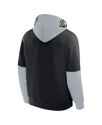 Men's Black Las Vegas Raiders Helmet Pullover Hoodie