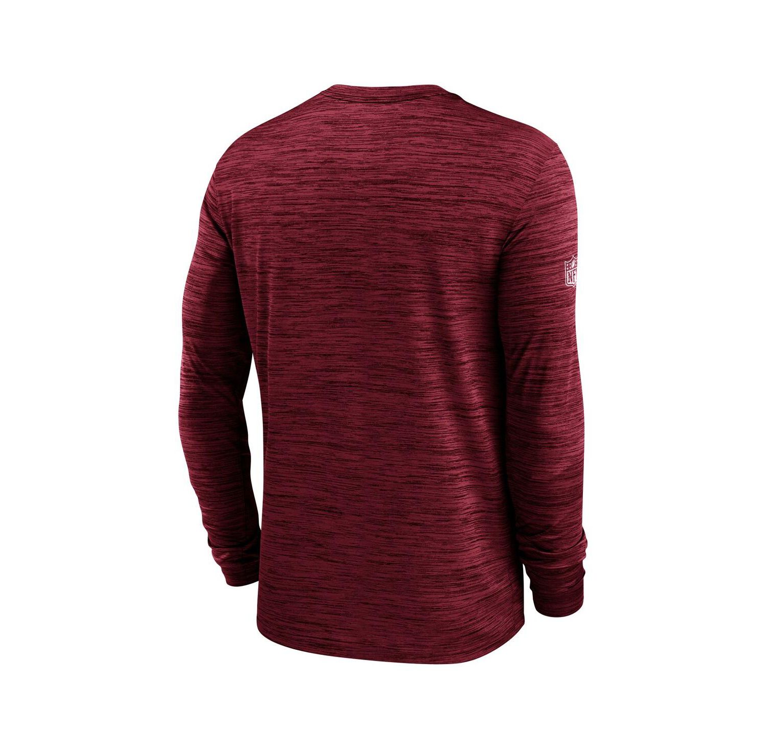 Men's Red Tampa Bay Buccaneers Sideline Velocity Performance Long Sleeve T-Shirt