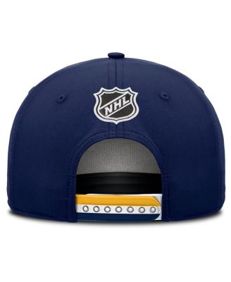 Men's Navy Nashville Predators 2025 NHL Draft Authentic Pro On-Stage Podium A-Frame Adjustable Hat