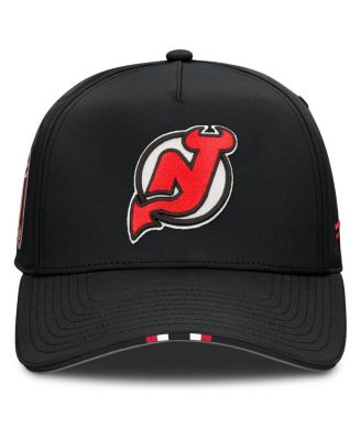 Men's Black New Jersey Devils 2025 NHL Draft Authentic Pro On-Stage Podium A-Frame Adjustable Hat