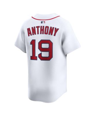 Men's Roman Anthony White Boston Red Sox Home Limited Player Jersey