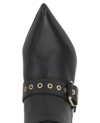 Women's Tyleen Knee-High Kitten-Heel Moto Dress Boots