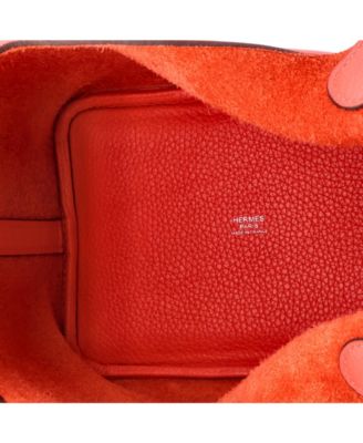 Pre-Owned Hermes PM Picotin Lock Bag Clemence