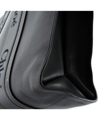 Large Woody Tote Leather