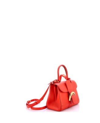 Mini Brillant Top Handle Bag Leather