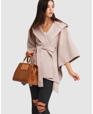 Women's Jackson Landing Wool Blend Cape Coat