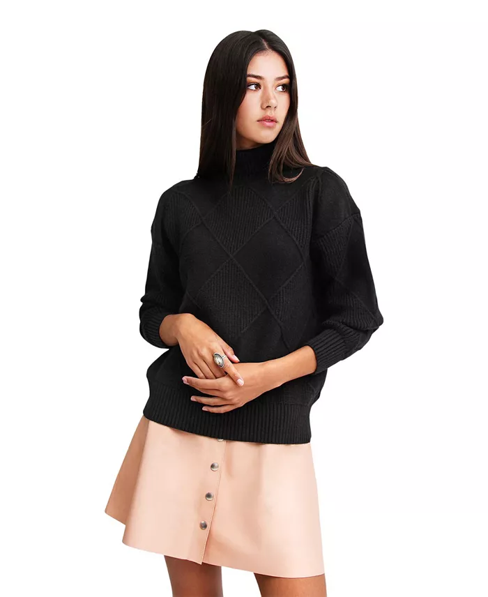 Women's The Academy Turtleneck Jumper - thumbnail 4