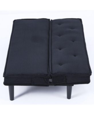 66" Corduroy Sofa Bed - Flexible Living Room/Apartment/Bedroom