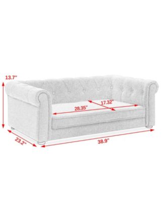 Elegant Elevated Dog Bed - Blue