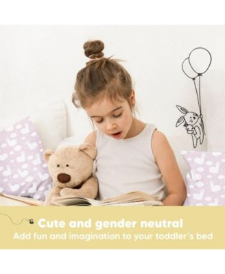 Toddler Pillow with Pillowcase, Small Pillow for Sleeping
