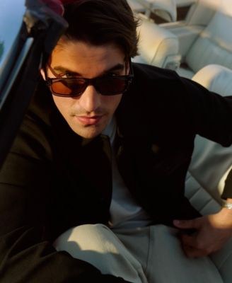 Men's Rectangle Sunglasses, PRB11S