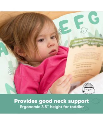 Toddler Pillow with Pillowcase, Small Pillow for Sleeping