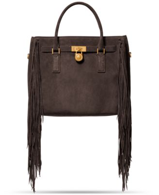 Michael Kors - Hamilton Large Suede Satchel