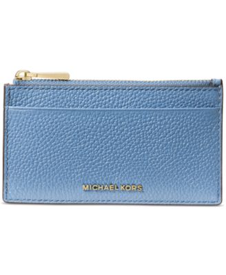 Michael Kors - Jet Set Leather Zip Key Card Case