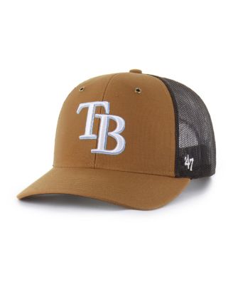 '47 Brand - Men's Brown Tampa Bay Rays Trucker Adjustable Hat