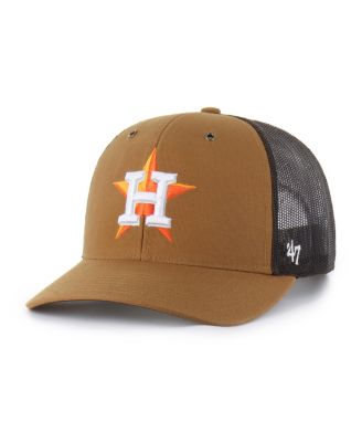 '47 Brand - Men's Brown Houston Astros Trucker Adjustable Hat