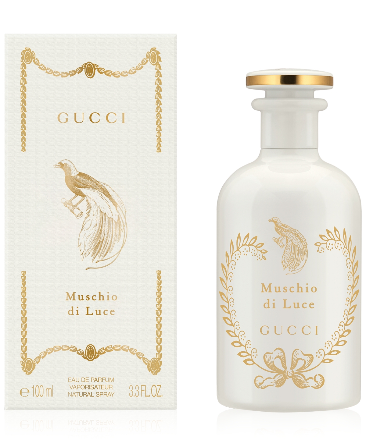 Gucci The Alchemist's Garden Muschio Di Luce Eau De Parfum, 3.3 Oz. In Transparent