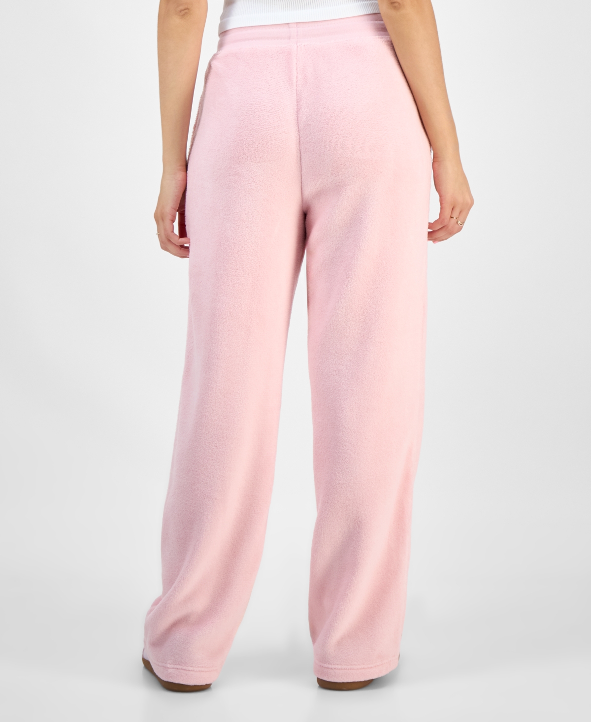 Hybrid Juniors' Hello Kitty Drawstring Plush Joggers