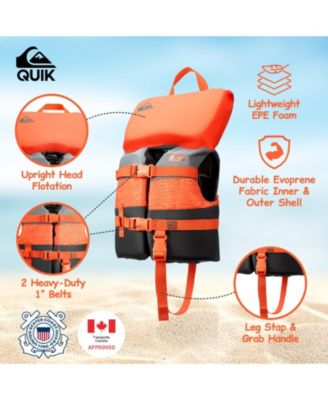 Life Vest USCG Approved with Quick-Release Buckles for water sports