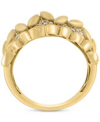 EFFY&reg; Diamond Pav&eacute; Vine-Inspired Wide Ring (1/2 ct. t.w.) in 14k Gold
