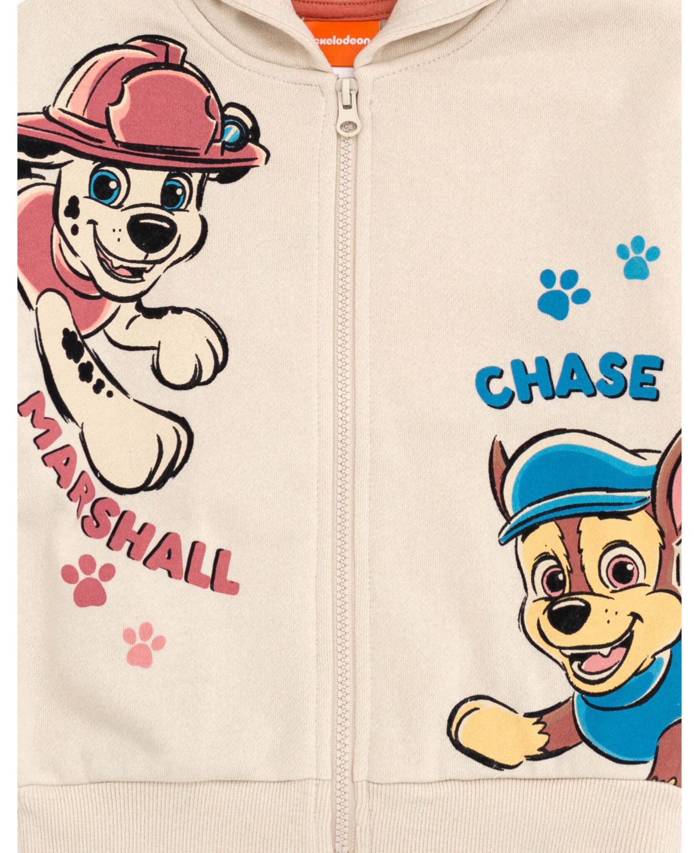 Худи Paw Patrol Fleece Zip Up для мальчиков-малышей, цвет: Синий / Красный — фото 4