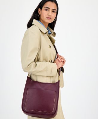 Small Studded Dip Crossbody Bag, Macy's Exclusive