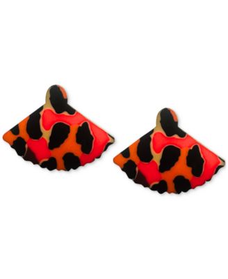 Liora Mini Fan Stud Earrings