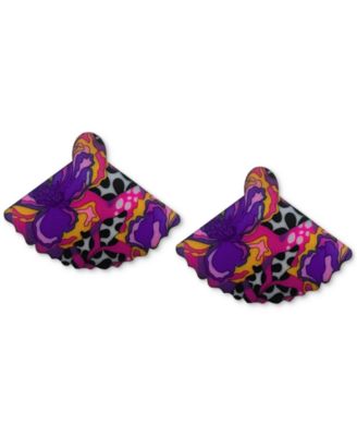 Liora Fan Stud Earrings