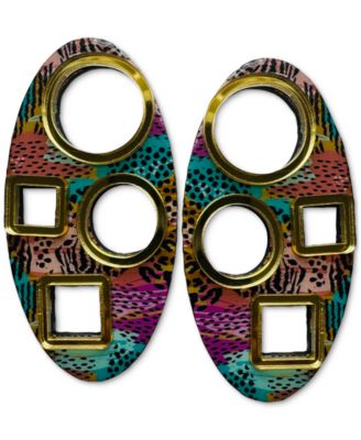 Willow Stud Shapes Earrings